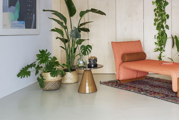 Столик Pion мраморный с плоским топом от интернет-магазина IDODOM.RU