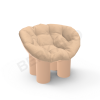 Кресло SLON Kids Terracotta, Sand