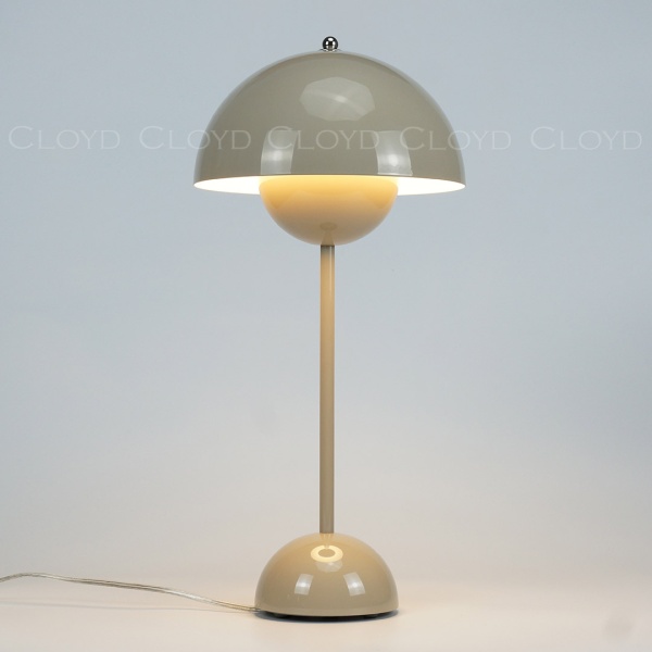 Настольная лампа Cloyd ERMA-B T1 / выс. 50 см - серый (арт.30043) от интернет-магазина IDODOM.RU