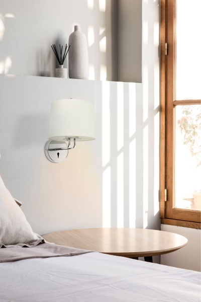 Бра Montreal хром/белый от интернет-магазина IDODOM.RU