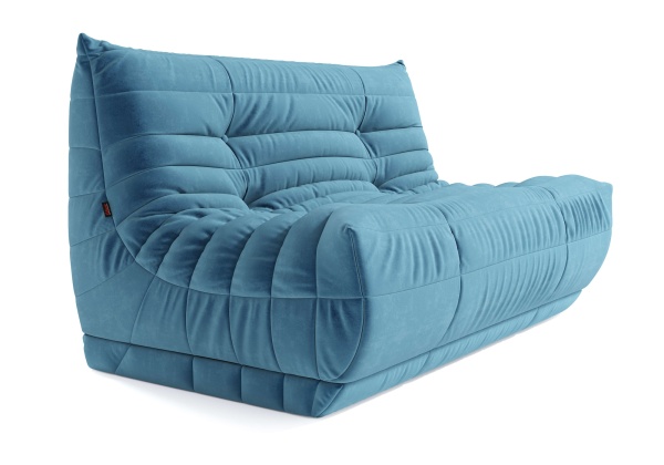 Подиум к 2-местному дивану ДеФранс - Эконом микровелюр