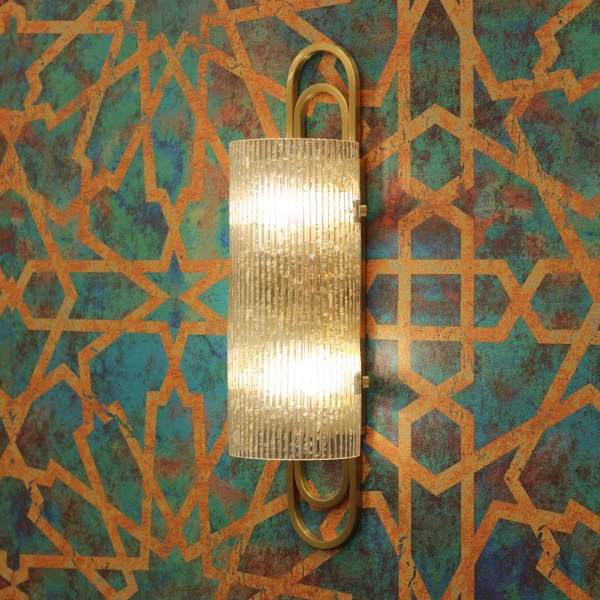 Бра Cloyd TABLION W2 / выс. 47 см - латунь (арт.20168) от интернет-магазина IDODOM.RU