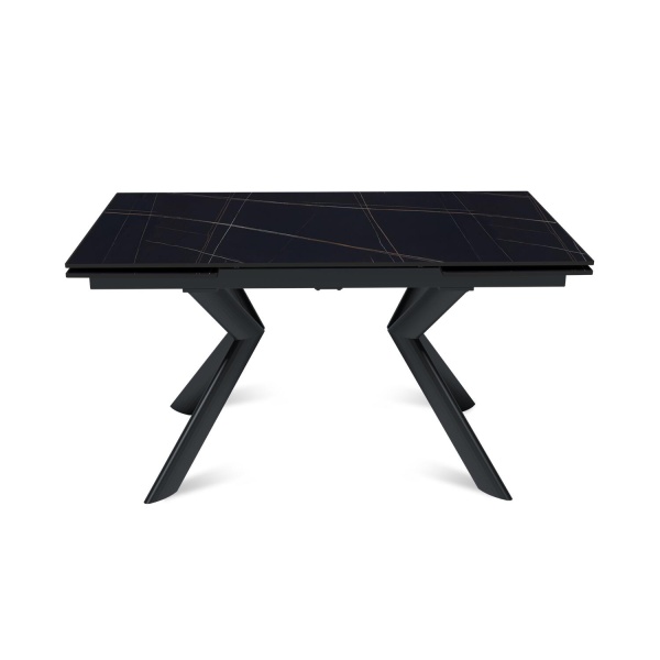 Стол раскладной Bridge (160+40+40), керамика матовая Black Gold от интернет-магазина IDODOM.RU