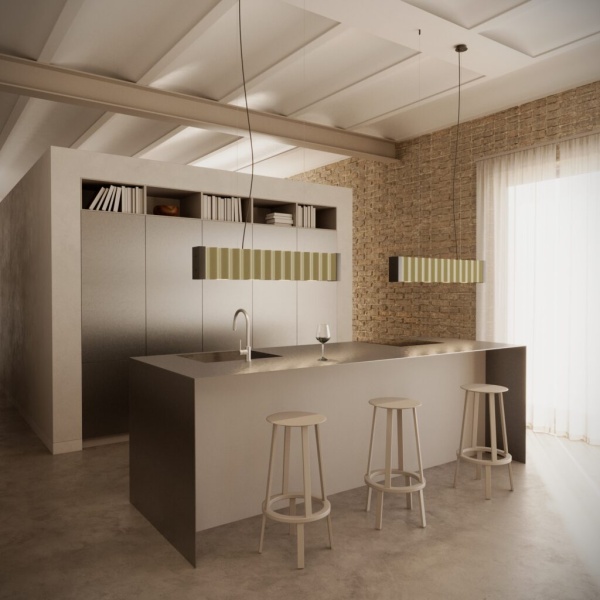 Подвесной светильник Nosa Matt black от интернет-магазина IDODOM.RU