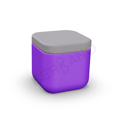 Пуф Grace Deep Violet, Gray