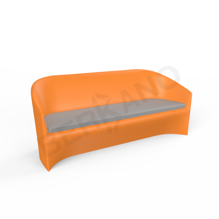 Диван Oasis Orange / Gray