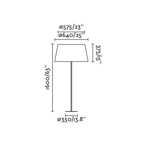 Торшер WINDSOR PIE DE SALON белый/бежевый абажур 1xE27 от интернет-магазина IDODOM.RU