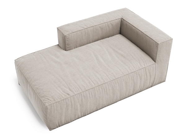 Модуль диван Фри оттоманка 114-P - Эконом микровелюр