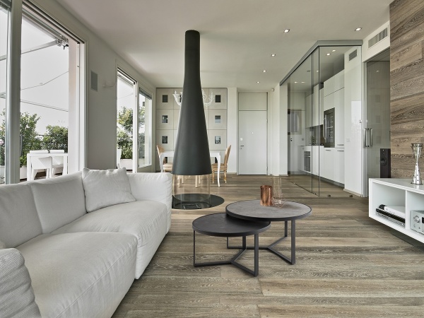 Naira Набор из 2-х приставных столиков серого цвета из меламина от интернет-магазина IDODOM.RU