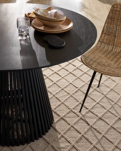 Ковер прямоугольный Sybil 160x230 бежевый от интернет-магазина IDODOM.RU