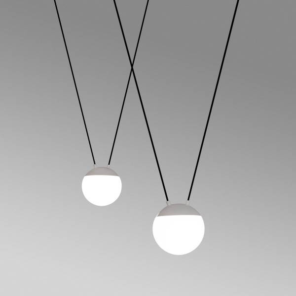 Люстра Mine 2L белая от интернет-магазина IDODOM.RU