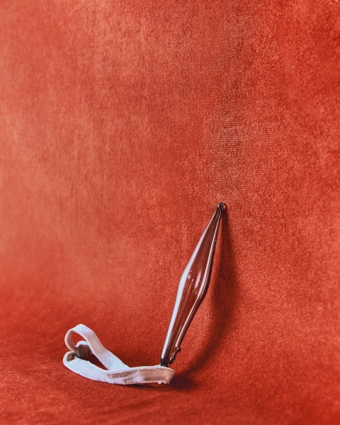 Набор из 2 подвесных украшений Isven из коричневого переработанного стекла, 10 см от интернет-магазина IDODOM.RU