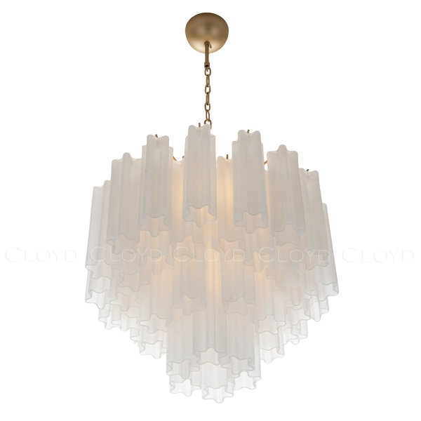 Люстра Cloyd ANNO-C C7 / Ø58 см - латунь светл. - белое матовое стекло (арт.11649) от интернет-магазина IDODOM.RU