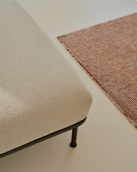 Пуф для ног Aurum цвета экрю 85 x 85 см от интернет-магазина IDODOM.RU