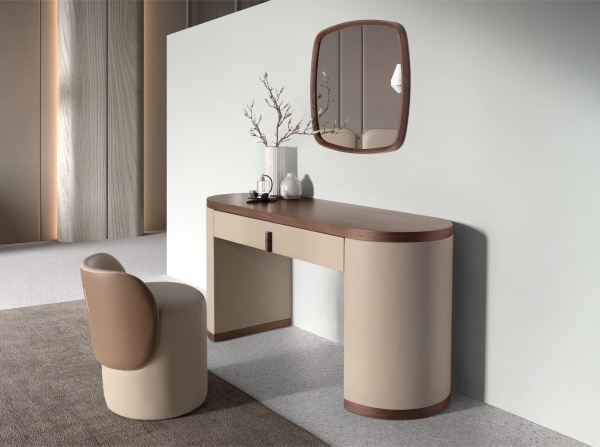 Пуф 5187 из экокожи в норковом и коричневом цветах от интернет-магазина IDODOM.RU