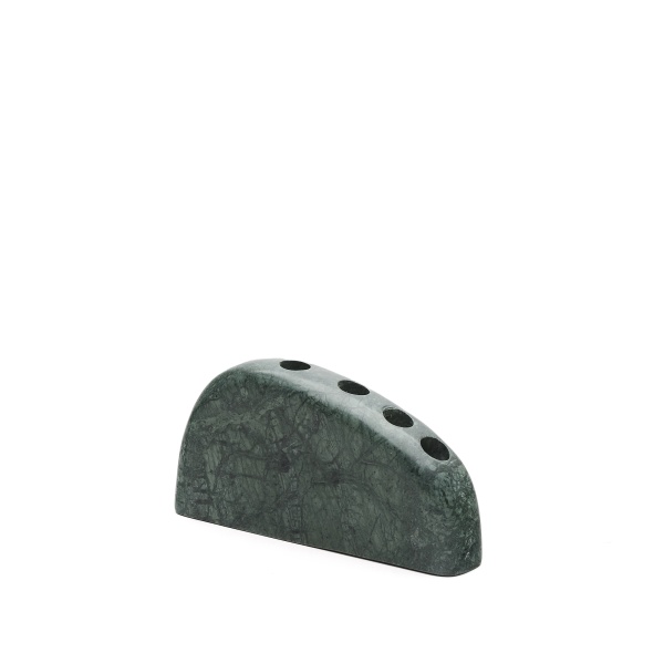 Signe Большой подсвечник из зеленого мрамора 10 см от интернет-магазина IDODOM.RU