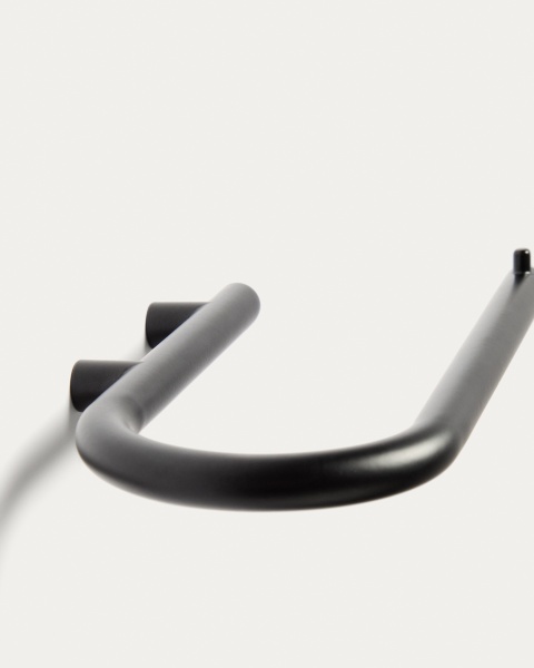 Держатель для туалетной бумаги Arely черный металл от интернет-магазина IDODOM.RU