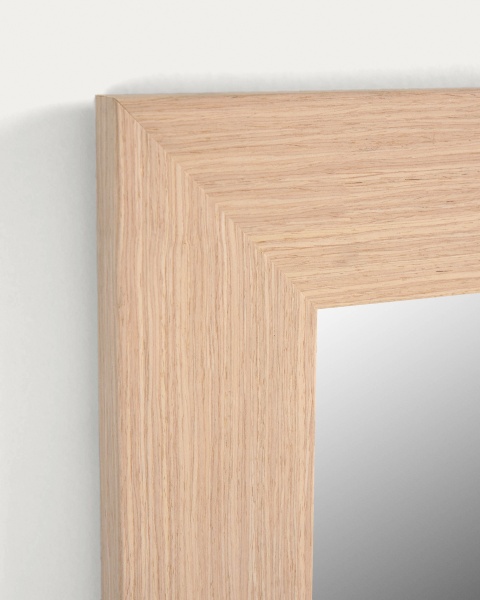 Зеркало Yvaine натуральная отделка в широкой раме 80 x 180 cm от интернет-магазина IDODOM.RU