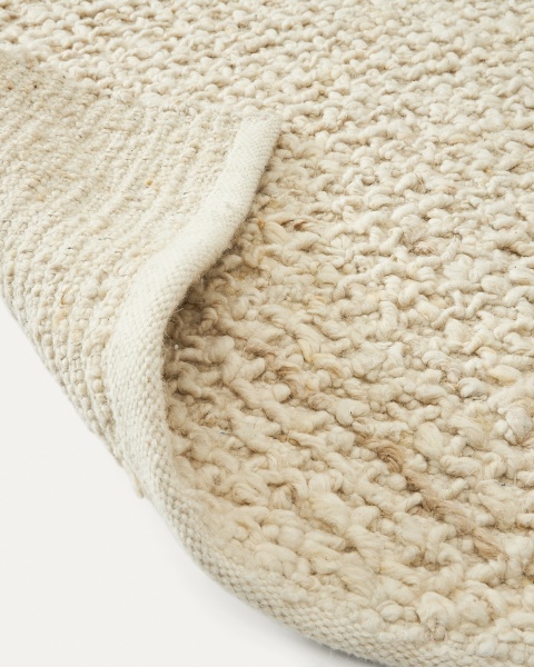 Miray Ковер белый шерстяной 160 x 230 см от интернет-магазина IDODOM.RU