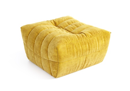 Пуф ДеФранс™️ Слим 70/70 - Ямайка шенилл уличная