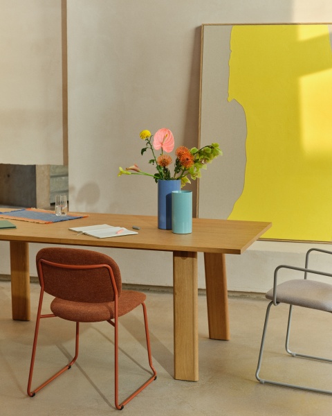 Arlen Раздвижной стол из массива дуба и шпона с натуральной отделкой 200(250) 95 см от интернет-магазина IDODOM.RU