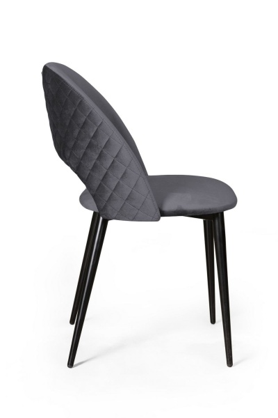 Стул Max ромб, бархат серый 27 от интернет-магазина IDODOM.RU