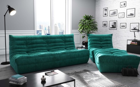 Кресло ДеФранс™️ 1-местное - Примавера шенилл