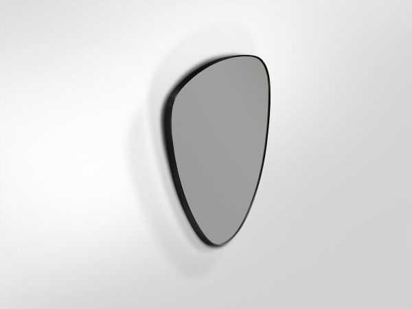 Треугольное зеркало Orio 84X55 черное от интернет-магазина IDODOM.RU