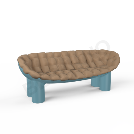 Диван SLON Blue Pine, Cappuccino