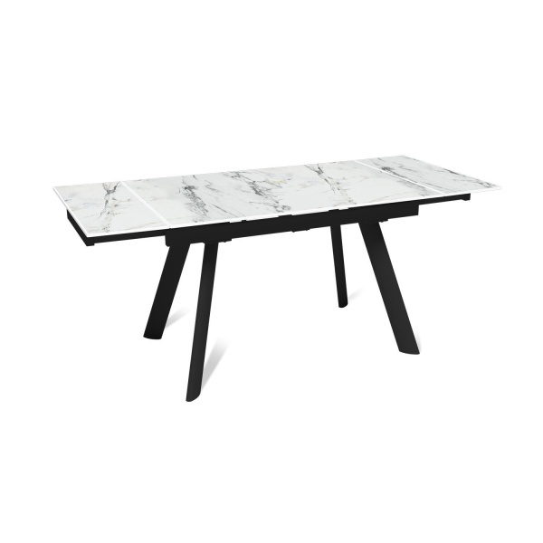 Стол раскладной Stone (120+30+30), керамика глянцевая Ice Jade от интернет-магазина IDODOM.RU