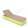 Шезлонг Grace Spring Green, Toffee