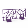 Секционное ограждение BERKANO сиреневого цвета