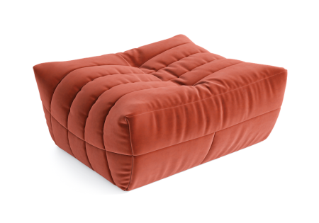 Пуф ДеФранс™️ 90/70 - Ямайка шенилл уличная