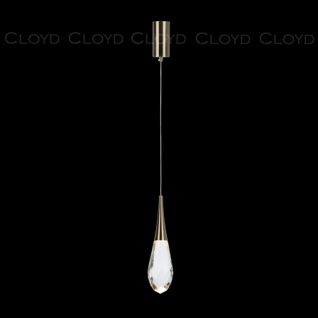 Подвесной светильник Cloyd IONIC P1 / выс. 32 см - золото (арт.11564) от интернет-магазина IDODOM.RU