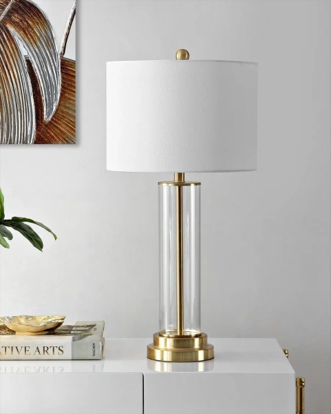 Настольная лампа "Линетт" brass от интернет-магазина IDODOM.RU