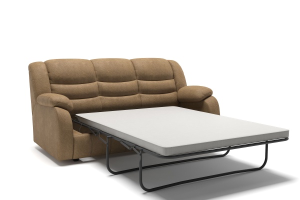 Ridberg диван-кровать прямой замша бежевый от интернет-магазина IDODOM.RU