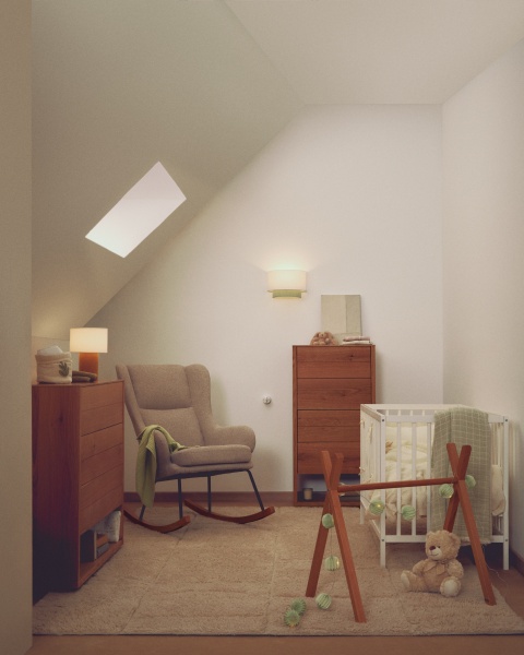 Bianella Вельветовая настольная лампа горчичного цвета от интернет-магазина IDODOM.RU