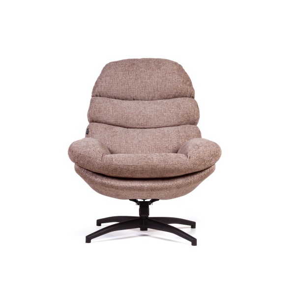 Кресло качалка с оттоманкой Sven, бежевый от интернет-магазина IDODOM.RU