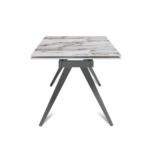 Стол раскладной Asti (160+40+40), керамика глянцевая Top Pandora от интернет-магазина IDODOM.RU