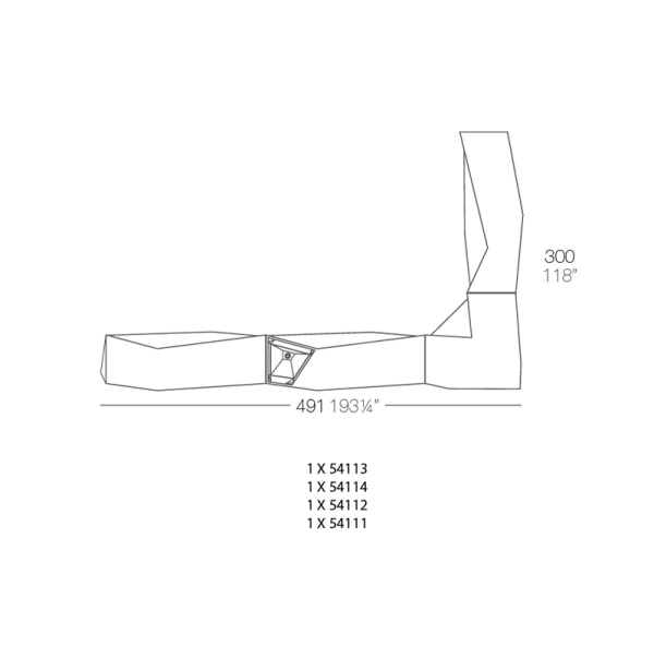 Барная стойка модульная Faz от интернет-магазина IDODOM.RU