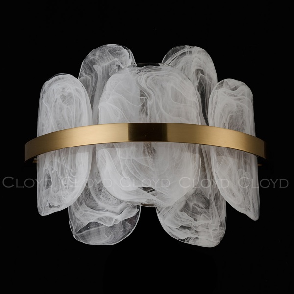 Бра Cloyd COLD W1 / выс. 28 см - латунь (арт.20419) от интернет-магазина IDODOM.RU