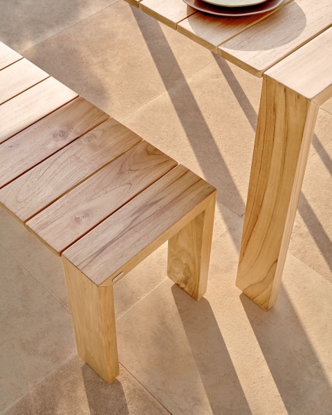 Victoire Садовая скамейка из массива тикового дерева 175 см от интернет-магазина IDODOM.RU