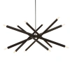 Люстра "Пэрис" black от интернет-магазина IDODOM.RU