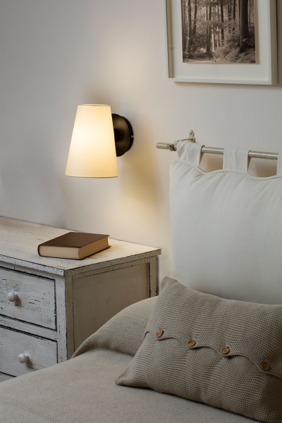 Бра Lupe черный/бежевый от интернет-магазина IDODOM.RU