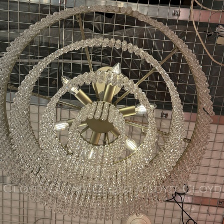 Люстра Cloyd WITTE C6 / Ø60 см - серебро мат. (арт.11534) от интернет-магазина IDODOM.RU