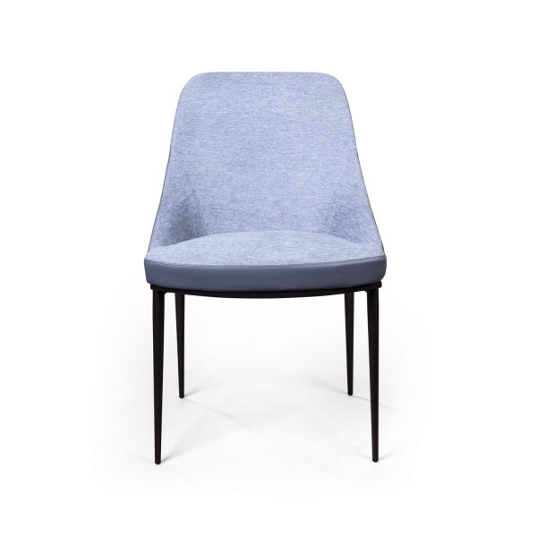 Стул Vincent, велюр комби серый от интернет-магазина IDODOM.RU