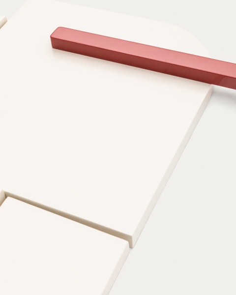 Настенная панель Danei бело-красная 50 x 30 см от интернет-магазина IDODOM.RU