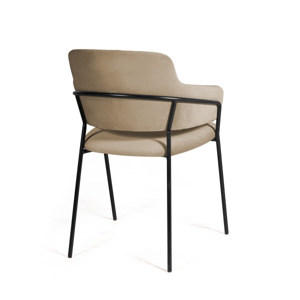 Стул Breeze, бархат бежевый 5 от интернет-магазина IDODOM.RU