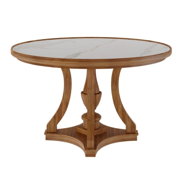 Стол Aspen 130, круглый, керамика матовая от интернет-магазина IDODOM.RU