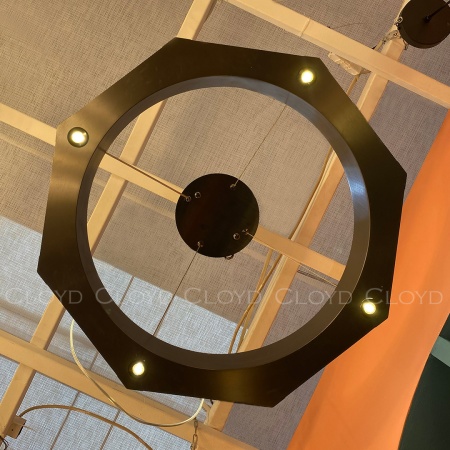 Люстра Cloyd BRADIS C1 / Ø60 см - черный (арт.11369) от интернет-магазина IDODOM.RU